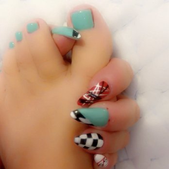 Apollo nailspa - Rock and roll  nails - Nail Salons Near Me - Fresno, California