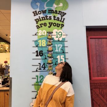 Ben & Jerry’s - How many pints tall are you?? - Ice Cream & Frozen Yogurt Near Me - Waterbury, Vermont Ben & Jerry’s - How many pints tall are you?? - Ice Cream & Frozen Yogurt Near Me - Waterbury, Vermont