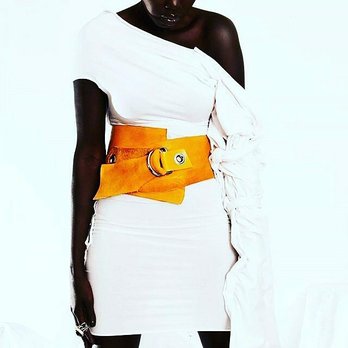 aakofii - Handcrafted Waist Snatching Leather Belts by aakofii - Women's Clothing Near Me - Atlanta, Georgia