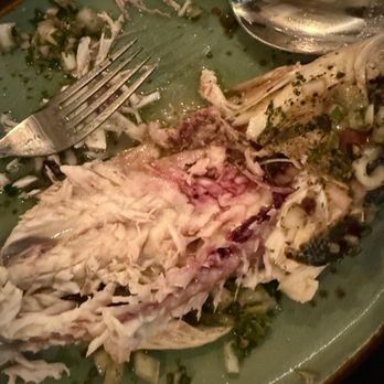 BOSA Food & Drink - Branzino not properly clean with intestines: "intentional". - Italian Near Me - Bend, Oregon BOSA Food & Drink - Branzino not properly clean with intestines: "intentional". - Italian Near Me - Bend, Oregon