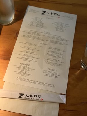 Menu photo 7 Zundo Ramen & Donburi Cincinnati, OH Menu photo 7 Zundo Ramen & Donburi Cincinnati, OH