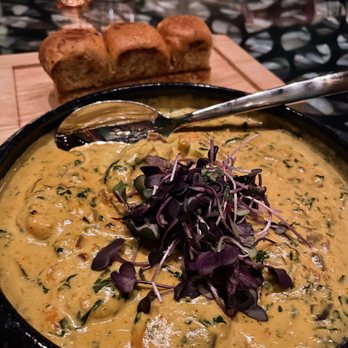 Musaafer - Mithu's coriander prawns. - Indian Near Me - Houston, Texas Musaafer - Mithu's coriander prawns. - Indian Near Me - Houston, Texas
