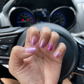 Mimi Nails Salon - Wanted a jelly nail imitation without acrylic and this is what came out! Done by Amy. - Nail Salons Near Me - Aiea, Hawaii