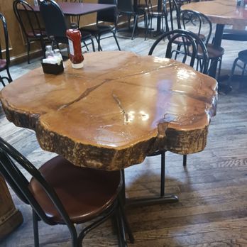 Jerry D's Saloon - Note the table top, a great touch. - American Near Me - Parkville, Maryland