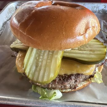 Tiki Docks Riverview - Cheddar burger - Salad Near Me - Riverview, Florida