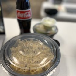 Noodles and Company - Buttery Parmesan Noodles / Coke de Mexico / Caesar Side Salad