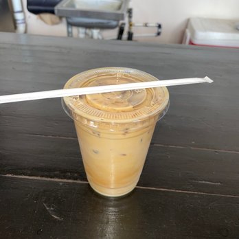 Shotgun House Coffee Roasters - Vanilla hazelnut latte - Coffee Roasteries Near Me - San Antonio, Texas