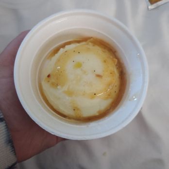 Popeyes Louisiana Kitchen - Is this order of mashed potatoes & gravy a joke?? - Fast Food Near Me - Addison, Illinois Popeyes Louisiana Kitchen - Is this order of mashed potatoes & gravy a joke?? - Fast Food Near Me - Addison, Illinois