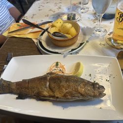 Restaurant Wittstaig - Whole trout - with almond slivers and butter