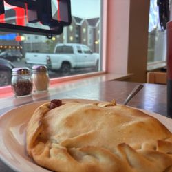 Calzone with window seating