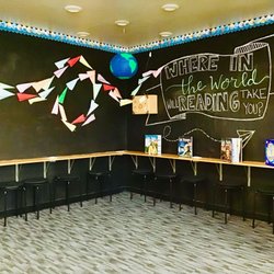 Biltmore Prep Academy - One corner of our newly renovated library.