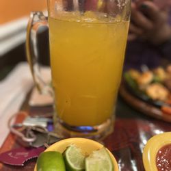 El Solecito Mexican Grill - Mango margarita on the rocks
