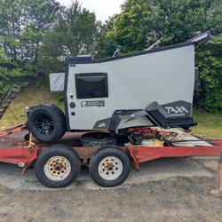 Road Trip Camping - This happened with my family in the car, at 70 mph. My wife is still traumatized and won't travel with me again towing it.