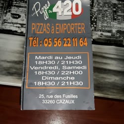 Les Pizzas du 420