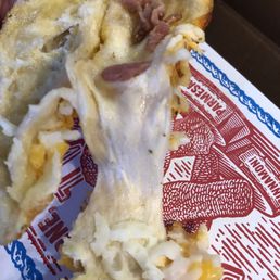 Not edible, no refund, no more business from me.  Disgusting and a shame management doesn't care.