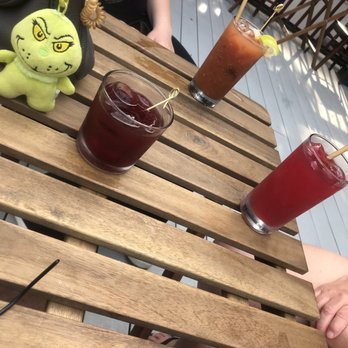 Leo. a public house - Blueberry infused bourbon Manhattan, Bloody Maria with jalapeño infused tequila, hibiscus infused vodka punch - Pubs Near Me - Pittsburgh, Pennsylvania