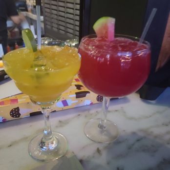 Cha Cha's Latin Kitchen - Mango habanero and watermelon margaritas! - Mexican Near Me - Irvine, California