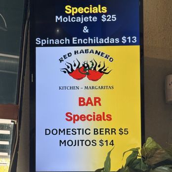 Red Habanero - Specials - Mexican Near Me - Westfield, Indiana Red Habanero - Specials - Mexican Near Me - Westfield, Indiana