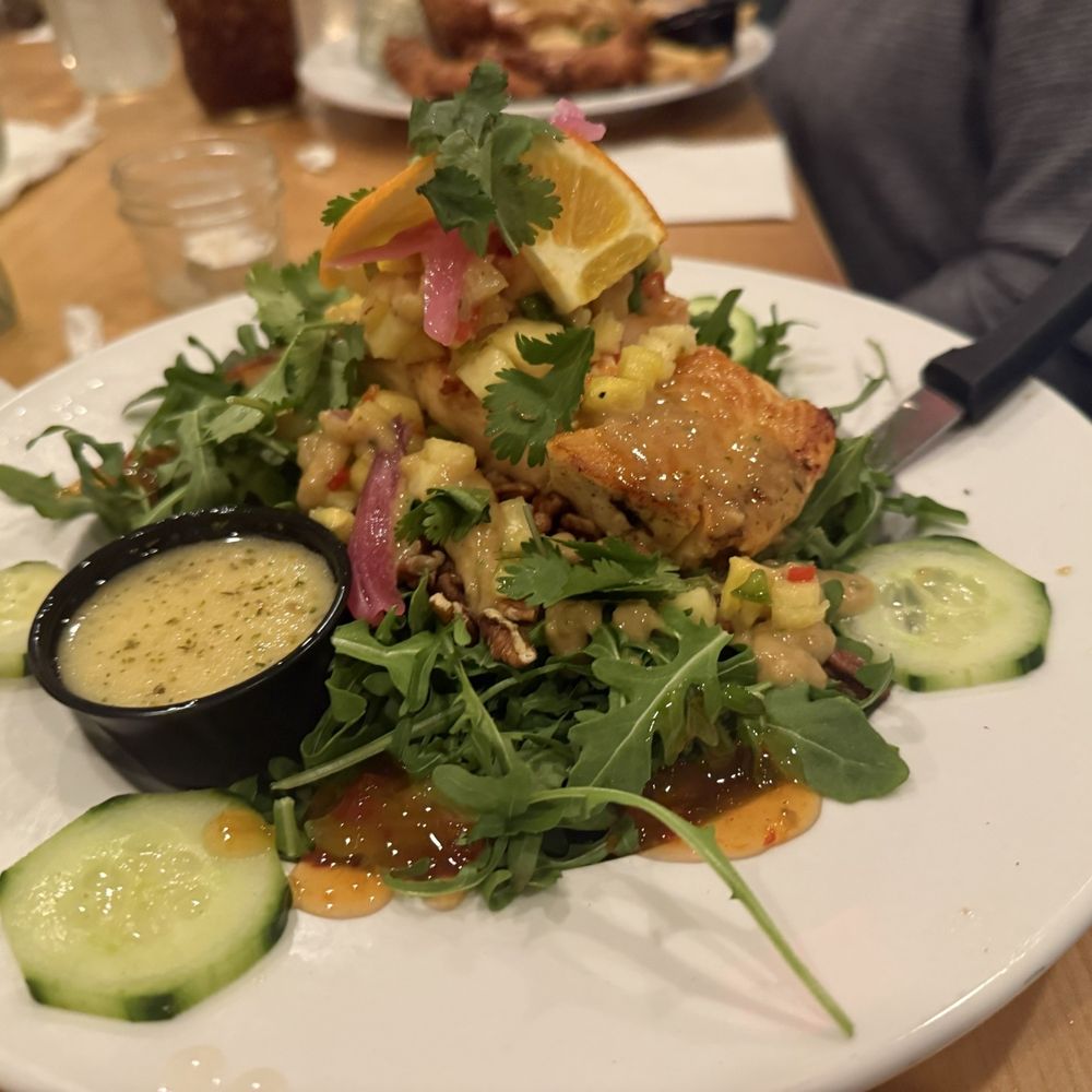 Juniper on Main - Salmon salad - Southern Near Me - Carmel, Indiana Juniper on Main - Salmon salad - Southern Near Me - Carmel, Indiana