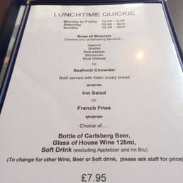 Lunch special...runs on the weekends too