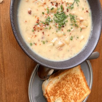 Crooked Gaff Kitchen - New England Clam Chowder - Seafood Near Me - Whittier, California Crooked Gaff Kitchen - New England Clam Chowder - Seafood Near Me - Whittier, California