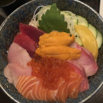 Sushi Goemon - Chirashi w/ uni - Japanese Near Me - San Francisco, California