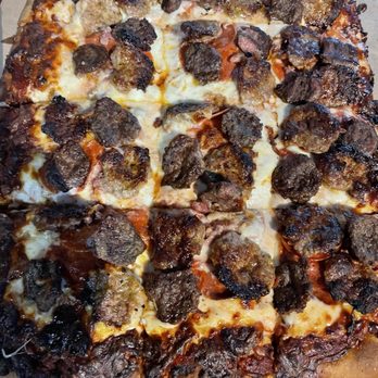 Gem City Saloon & Eatery - The Carnivore Detroit style pizza - Burgers Near Me - Baraboo, Wisconsin Gem City Saloon & Eatery - The Carnivore Detroit style pizza - Burgers Near Me - Baraboo, Wisconsin