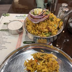 Sri Annapoorna - Veg dum biryani