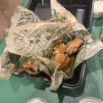 Wingstop - a tray of fried chicken with sauces - Chicken Wings Near Me - Savannah, Georgia Wingstop - a tray of fried chicken with sauces - Chicken Wings Near Me - Savannah, Georgia