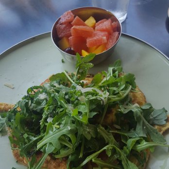 Rising Son - Frittata w/arugula & fresh fruit - Southern Near Me - Avondale Estates, Georgia
