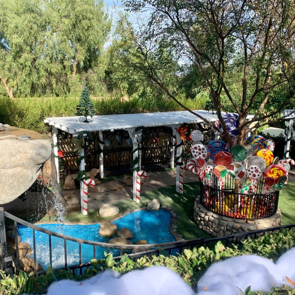 All decked out for Christmas in Munchkinland All decked out for Christmas in Munchkinland