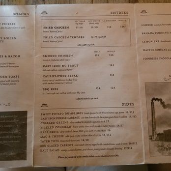 Haberdish - Menu (May 2019) - Southern Near Me - Charlotte, North Carolina Haberdish - Menu (May 2019) - Southern Near Me - Charlotte, North Carolina