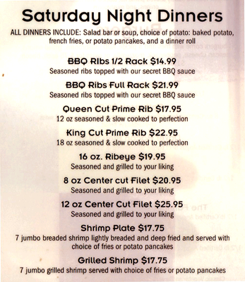 Menu photo 1 The Dover Inn Kansasville, WI Menu photo 1 The Dover Inn Kansasville, WI