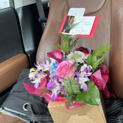 Organic Creations at Country Gardens - Flower arrangement for a sick friend