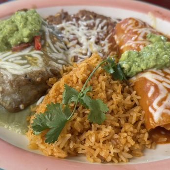 Casa Lupe - Combo with chili relleno and chicken enchilada - Mexican Near Me - Sunnyvale, California