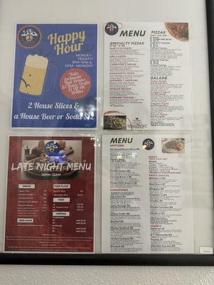Menu photo 1 James Peak Pizza Joint Winter Park, CO
