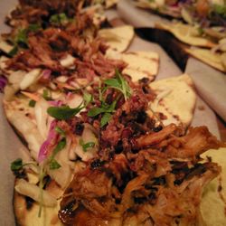 Las Iguanas - Havana and jerk BBQ pork Tacos