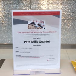 The Quartet was performing in the lobby of the James Cancer Hospital