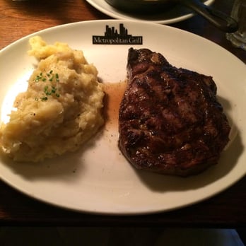 Metropolitan Grill - Garlic mash and ribeye - American Near Me - Seattle, Washington Metropolitan Grill - Garlic mash and ribeye - American Near Me - Seattle, Washington