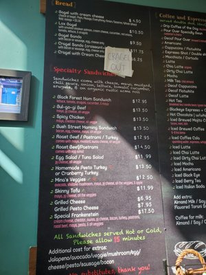 Menu photo 6 Beanstalk Cafe San Francisco, CA Menu photo 6 Beanstalk Cafe San Francisco, CA