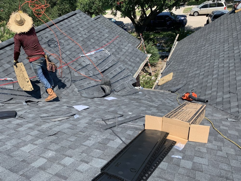 Slide of Bumblebee Roofing