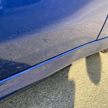 Enterprise Rent-A-Car - The curve you see , that's how the body is she thought it was a dent - Car Rental Near Me - Encino, California
