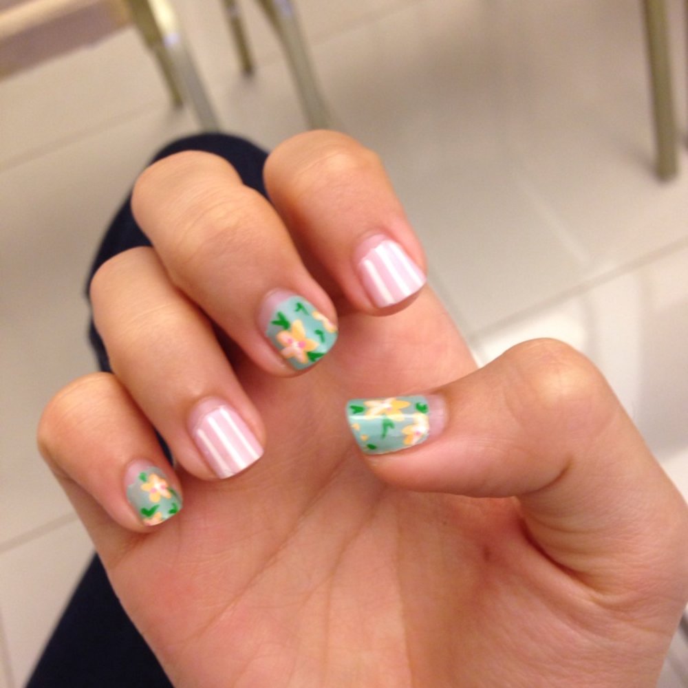 Manoa Nails - Over two weeks and only chipped a tiny bit at the edge of my thumb. Gonna get them done again soon only because of nail growth. - Nail Salons Near Me - Honolulu, Hawaii Manoa Nails - Over two weeks and only chipped a tiny bit at the edge of my thumb. Gonna get them done again soon only because of nail growth. - Nail Salons Near Me - Honolulu, Hawaii