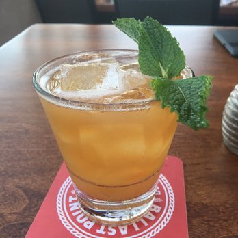Union Kitchen and Tap Encinitas - Shoshanna cocktail: kinda like a lemon pear mai tai - New American Near Me - Encinitas, California Union Kitchen and Tap Encinitas - Shoshanna cocktail: kinda like a lemon pear mai tai - New American Near Me - Encinitas, California