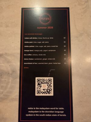 Menu photo 4 Mesa Jacksonville, FL