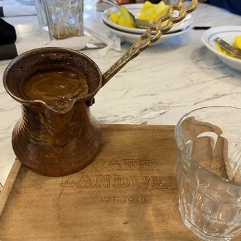 Cafe Landwer - In the picture Turkish coffee - Cafes Near Me - Brighton, Massachusetts Cafe Landwer - In the picture Turkish coffee - Cafes Near Me - Brighton, Massachusetts