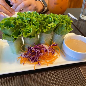 Yindee Thai Restaurant - Garden rolls - a salad in a wrap - Thai Near Me - Springfield, Virginia
