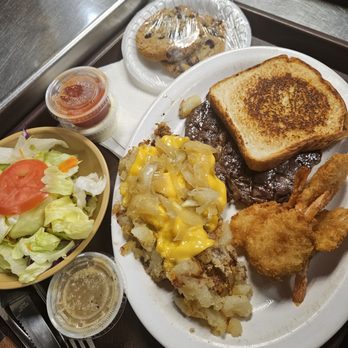 Best Steak House - Ribeye dinner with tip potatoes and a salad. - Steakhouses Near Me - Saint Louis, Missouri Best Steak House - Ribeye dinner with tip potatoes and a salad. - Steakhouses Near Me - Saint Louis, Missouri
