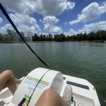 Hermann Park - Pedal boats $14.50 for 30 min - boat fits 4 - Parks Near Me - Houston, Texas