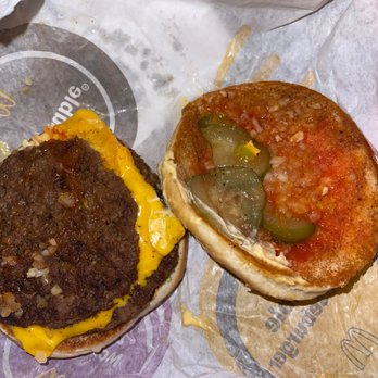 McDonald's - a hamburger and a cheeseburger - Fast Food Near Me - San Antonio, Texas McDonald's - a hamburger and a cheeseburger - Fast Food Near Me - San Antonio, Texas